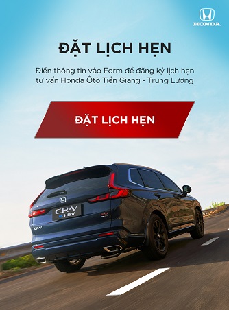 Đặt lịch hẹn dịch vụ Honda Ôtô Tiền Giang